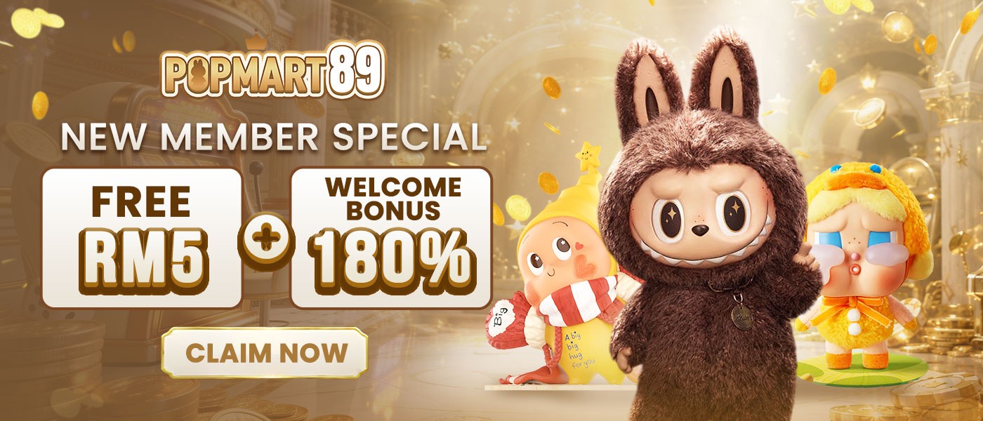 POPMART89 free kredit banner